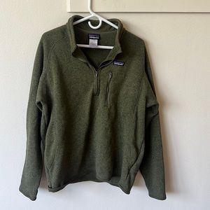 Patagonia better sweater half zip